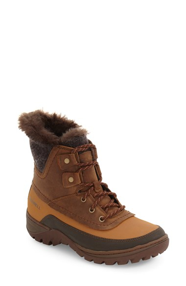 waterproof faux fur lined boots